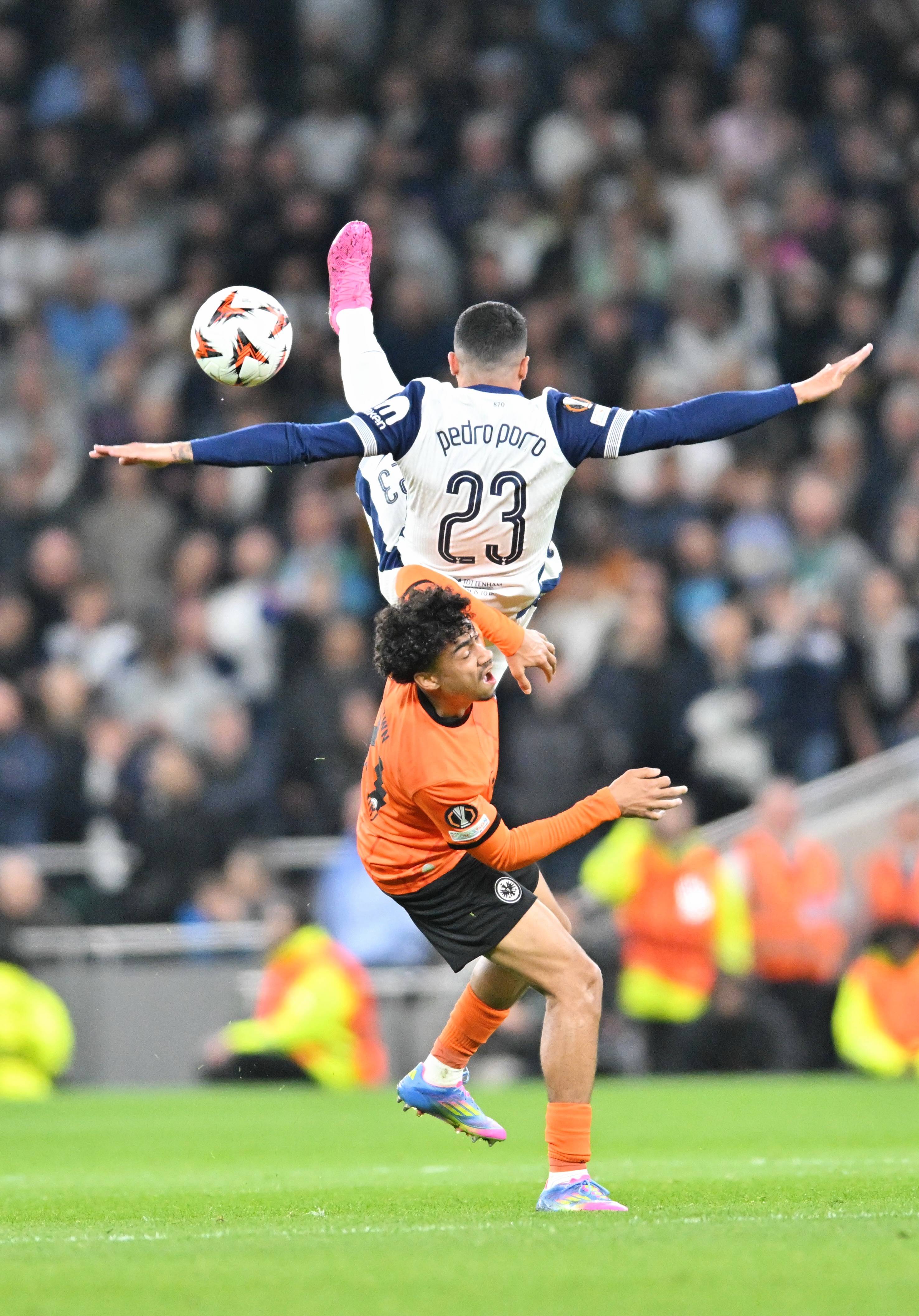 关于法兰克福雄心勃勃，客场面对热刺力图取胜的信息