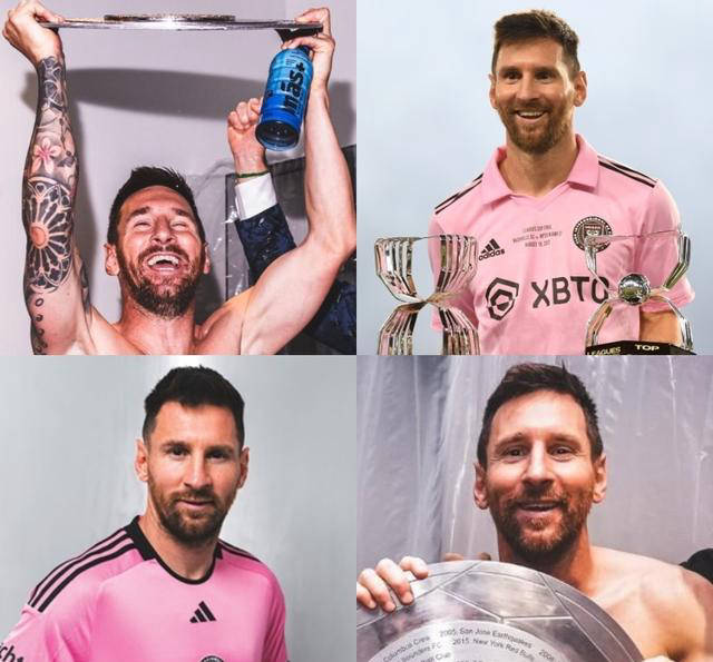 包含梅西带队赢下比赛，表现非凡的词条